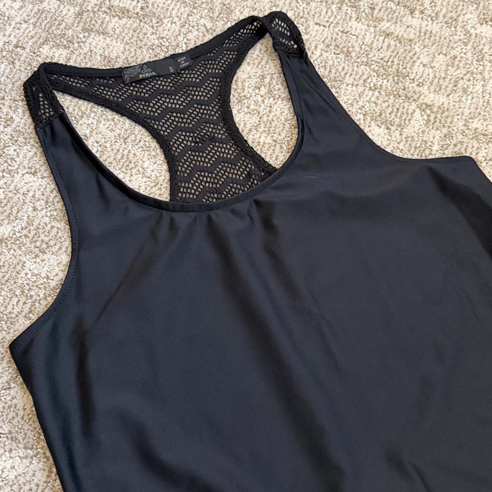 Prana Women's Black Eisley Sleeveless Cover-Up Tunic Swimwear—S - Picture 7 of 11